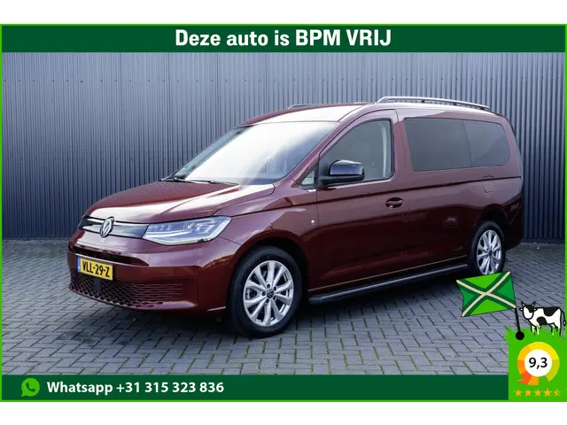 Volkswagen Caddy Cargo Maxi 2.0TDI 122PK | Leder | Virtual Cockpit | Camera | Carplay | Led | Side-bars 2.0 TDI 1st Edition