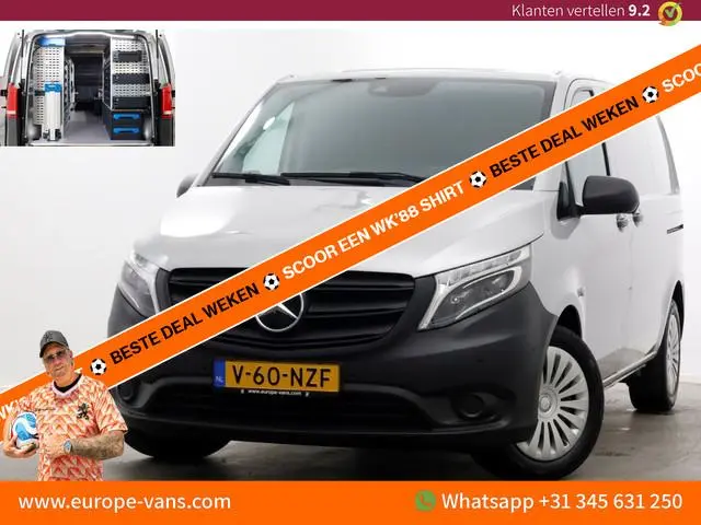 Mercedes-Benz Vito 114 CDI 136pk Compact 9G Automaat 2x Schuifdeur/LED/Camera/Inrichting 09-2022