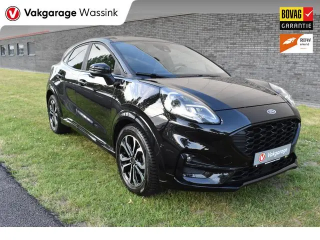 Ford Puma 1.0 EcoBoost Hybrid ST-Line Dode hoek herkenning stuur/stoel/voorruit verwarming Navi/carp...