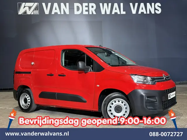 Citroën Berlingo 1.2 PureTech 130pk Automaat Benzine L1H1 Euro6 Airco | 3-Zits | 2x zijdeur | Naviga...