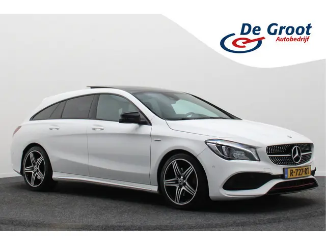 Mercedes-Benz CLA-klasse Shooting Brake 250 Sport 4MATIC Prestige AMG Panoramadak, Memory, H&K, Appl...