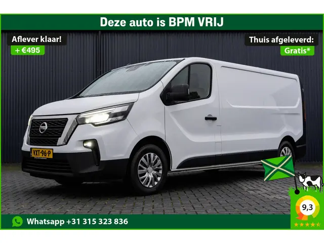 Renault Trafic Primastar**dCi | L2H1 | Automaat | 150 PK | LED | Cruise | Airco | PDC | Euro 6**