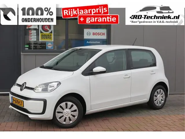 Volkswagen Up! 1.0 49kw 66pk Active, Cruisecontrol , Stoelverwarming , Navi via App, Achteruitrijcam...