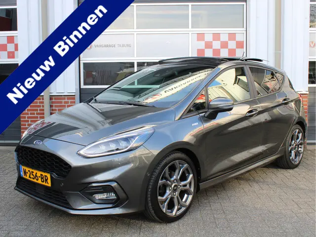 Ford Fiesta 1.0 EcoBoost Hybrid 125 pk ST-Line X AUTOMAAT/PANORAMADAK/B&O/Winterpack/Climate/Navi/Ha...