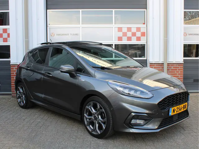 Ford Fiesta 1.0 EcoBoost Hybrid 125 pk ST-Line X AUTOMAAT/PANORAMADAK/B&O/Winterpack/Climate/Navi/Ha...