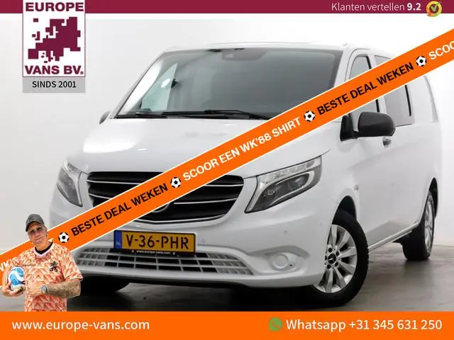 Mercedes-Benz Vito 116 CDI 163pk RWD 9G Automaat XL Extra Lang D.C. LED/Airco/Carplay 07-2021