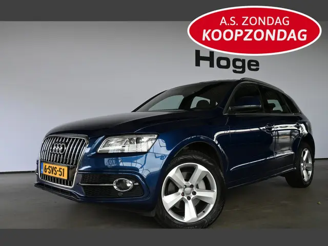 Audi Q5 3.0 TDI quattro S-line Clima Cruise control Navigatie LED 1e Eigenaar Inruil mogelijk