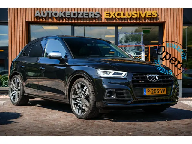 Audi Q5 3.0 TDI SQ5 quattro Panoramadak Luchtvering B&O Carbon Adapt. Cruise 360Cam Memory 21''LM