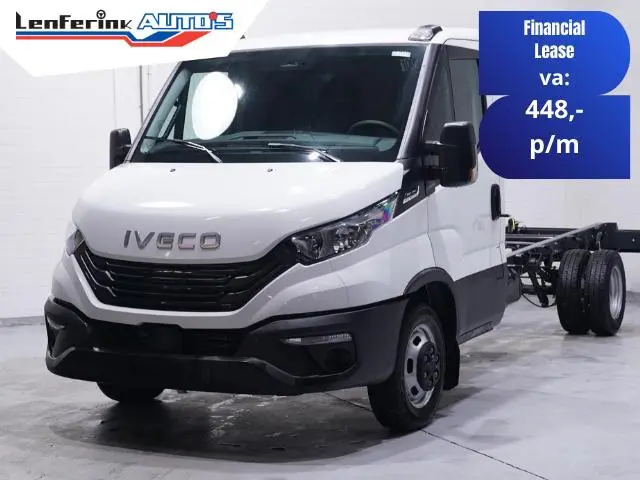 Iveco Daily 35C14 140 pk Automaat Chassis Nieuw Apple Carplay, Dubbel lucht achter, Airco ECC, Cruis...
