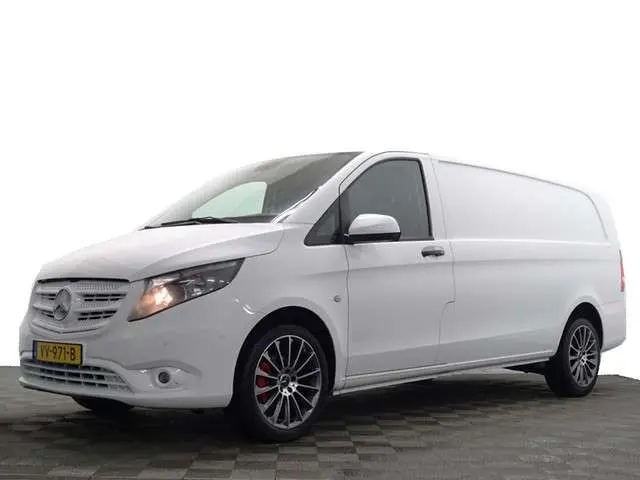 Mercedes-Benz Vito 114 CDI Extra Lang 343 L3 Aut- Park Assist, Cruise, Clima, Dynamic Select, Grijs Kenteken