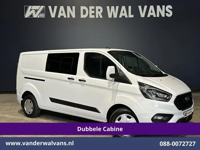 Ford Transit Custom 2.0 TDCI 170pk L2H1 Dubbele Cabine Euro6 Airco | 5-zits | Camera | Xenon | Navig...
