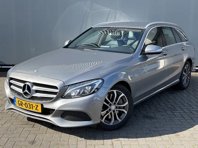 Mercedes-Benz C-klasse Estate BJR 2015 350 e 211 PK Lease Edition HALF LEDER | CAMERA | FULL LED | S...