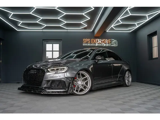Audi A3 Limousine 2.5 TFSI RS 3 quattro Widebody / TTE700 / Full PPF / B&O / Pano / IPE Titanium uit...