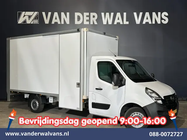 Opel Movano 2.3 Turbo 150pk Bakwagen 1080kg Laadvermogen Laadklep Zijdeur Euro6 Airco | Navigatie |...