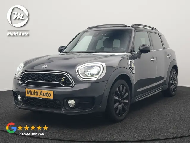 MINI Countryman 2.0 Cooper S E ALL4 Plug in Hybrid 225pk Dealer O.H. PHEV | Panodak | Adaptive Cruise | Head Up | Harman & Kardon | Lederen Sportstoelen Verwarmd | Camera |  Apple Carplay | Navigatie | Virtual | DAB |