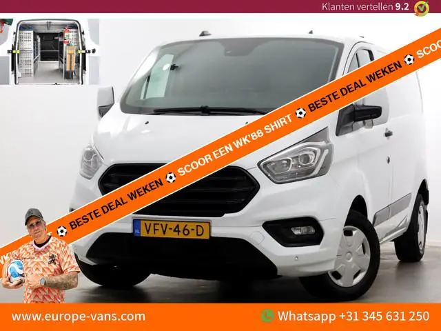 Ford Transit Custom 280 2.0 TDCI L1H1 Trend Airco/Navi/Sortimo Inrichting 04-2020