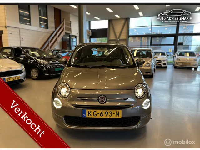 Fiat 500 0.9 TwinAir Turbo Popstar Airco|Bluetooth|NL Auto