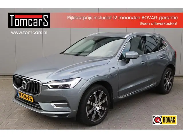 Volvo XC60 2.0 T8 Twin Engine AWD Inscription Pano-dak/Trekhaak/Memory-stoel/360-camera/Stoelverwarm...